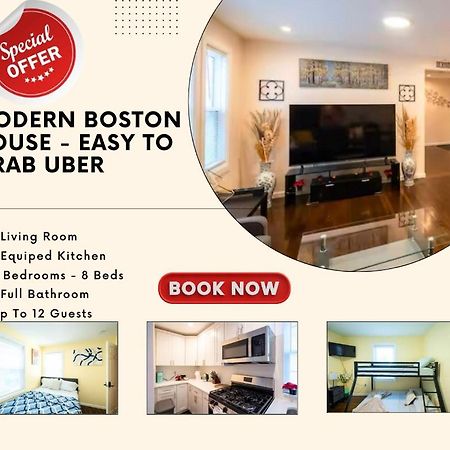 30-1 4Br Boston - Comfortable Apt Near Mbta Zewnętrze zdjęcie